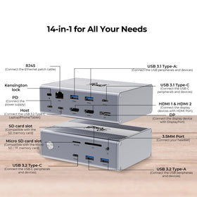 Rosewill SD card and USB close-up demonstrating quick media transfers and convenience