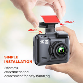 ROVE Sticky Mount minimizes vibrations for steadier dashboard footage