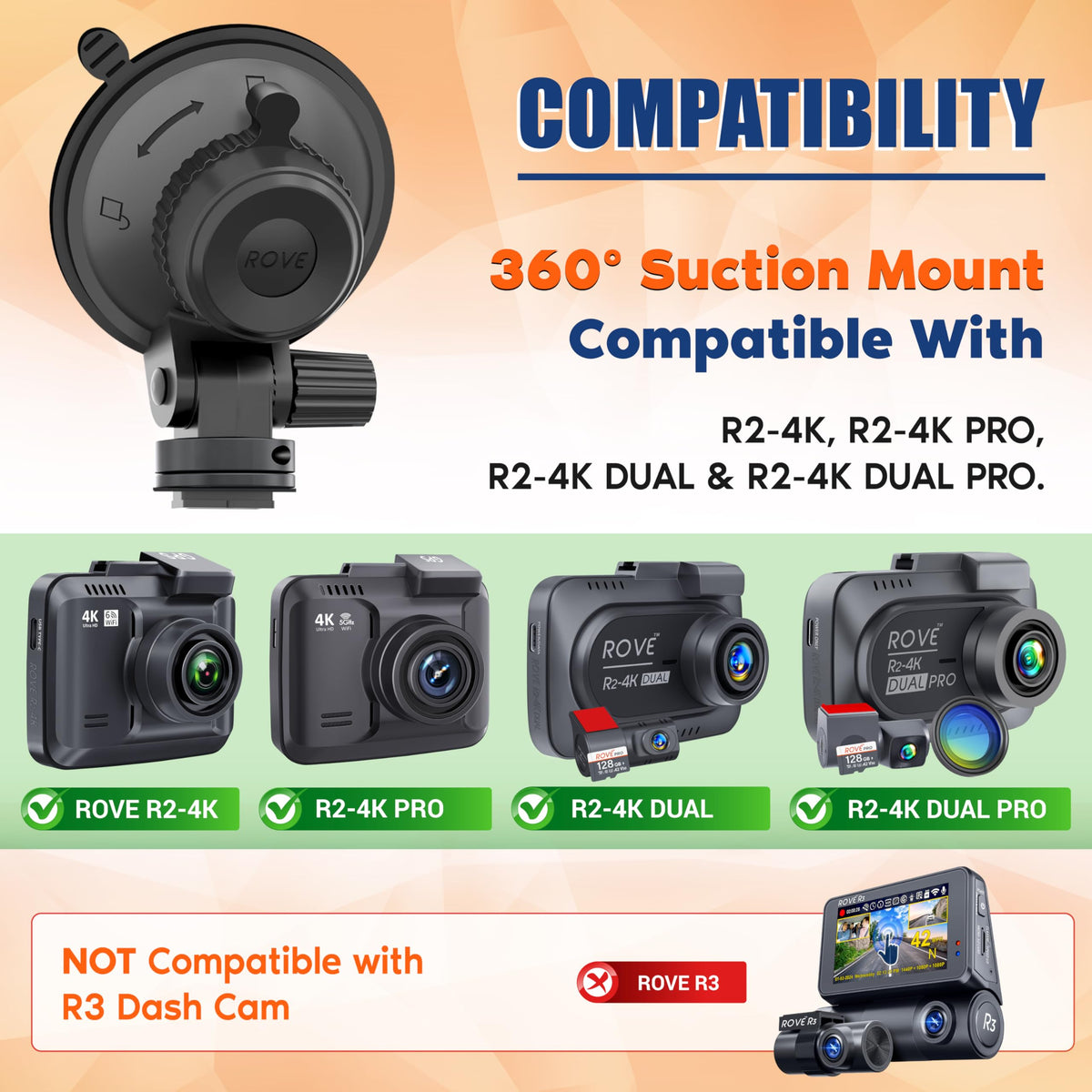 Great option for spare car, easy camera transfer.