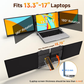 ROYY 1080p FHD IPS display with 300 nits offers clear text and color.