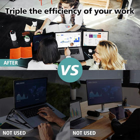 ROYY display modes show mirror and extend options for flexibility.