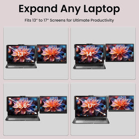 ROYY lightweight portable monitor boosts on-the-go productivity.