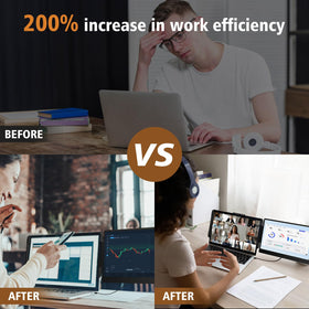 ROYY one-cable setup reduces clutter and speeds deployment.