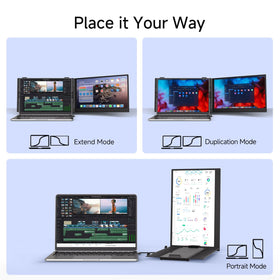 ROYY USB-C and HDMI plug-and-play connectivity