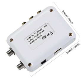 RQG HDM66 with included power cable highlighting plug‑and‑play convenience