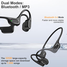 RR SPORTS swimmer wearing goggles and headphones, comfortable with gear