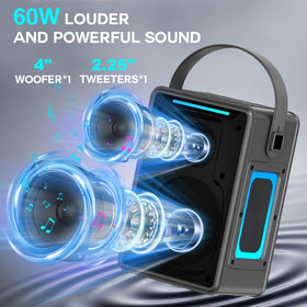 RRNUY B66 top LED lights synced with music for vibrant evenings