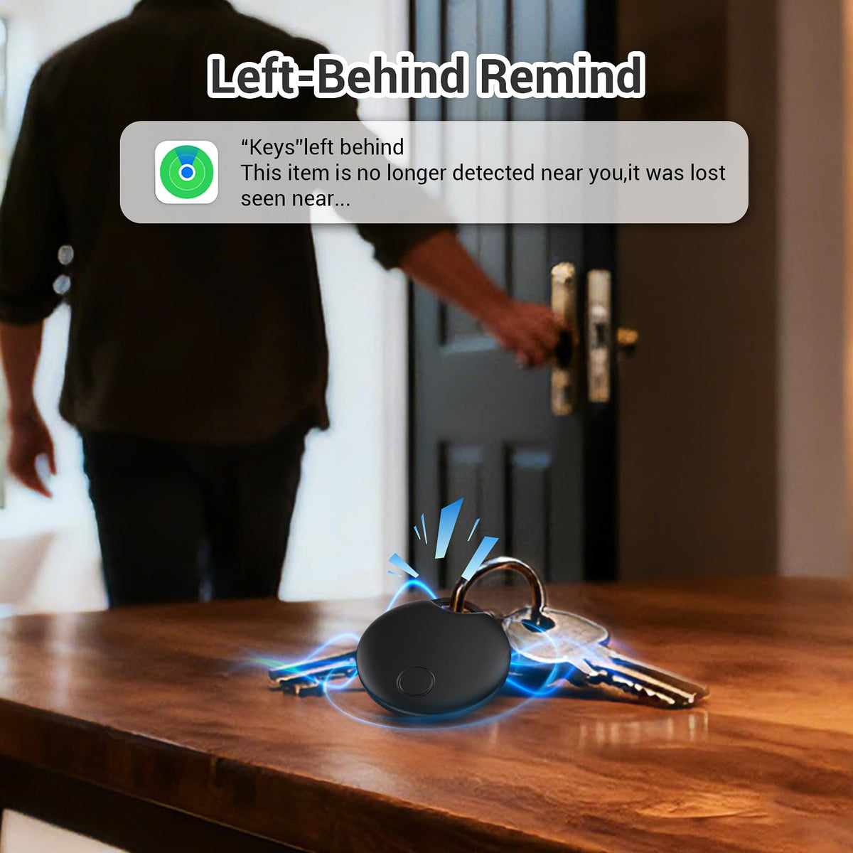 RSH Find Nearby tag alerts help locate items nearby using Find My