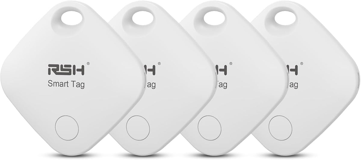 RSH Air Tracker Tag 4 Pack front view showing slim design for wallets and bags