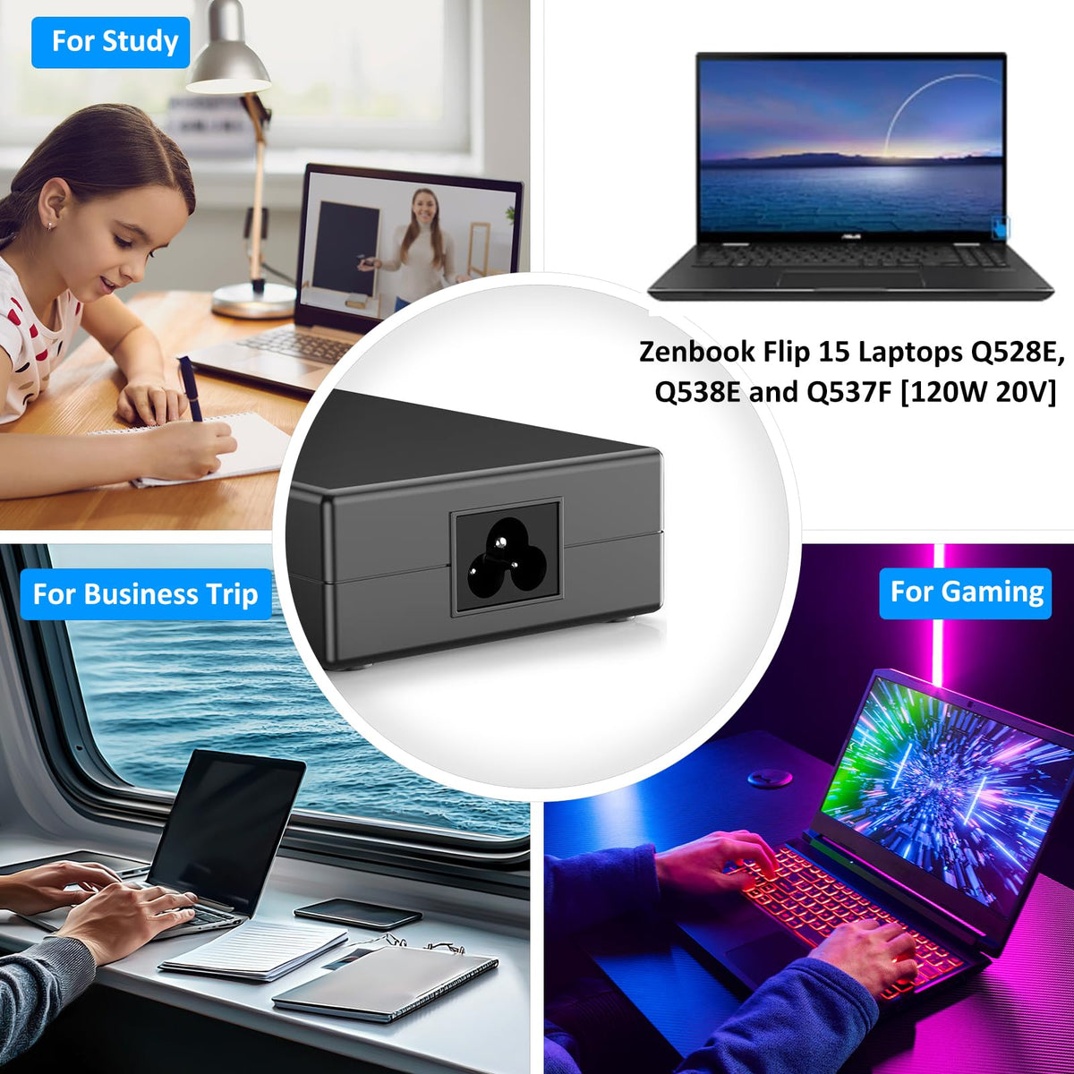 RSTACHOLY compatibility list for Asus ZenBook Flip 15 models.