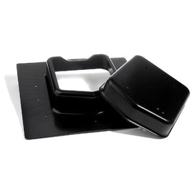 RSTC CommDeck universal hole pattern 18-36 inches enables versatile dish mounting.