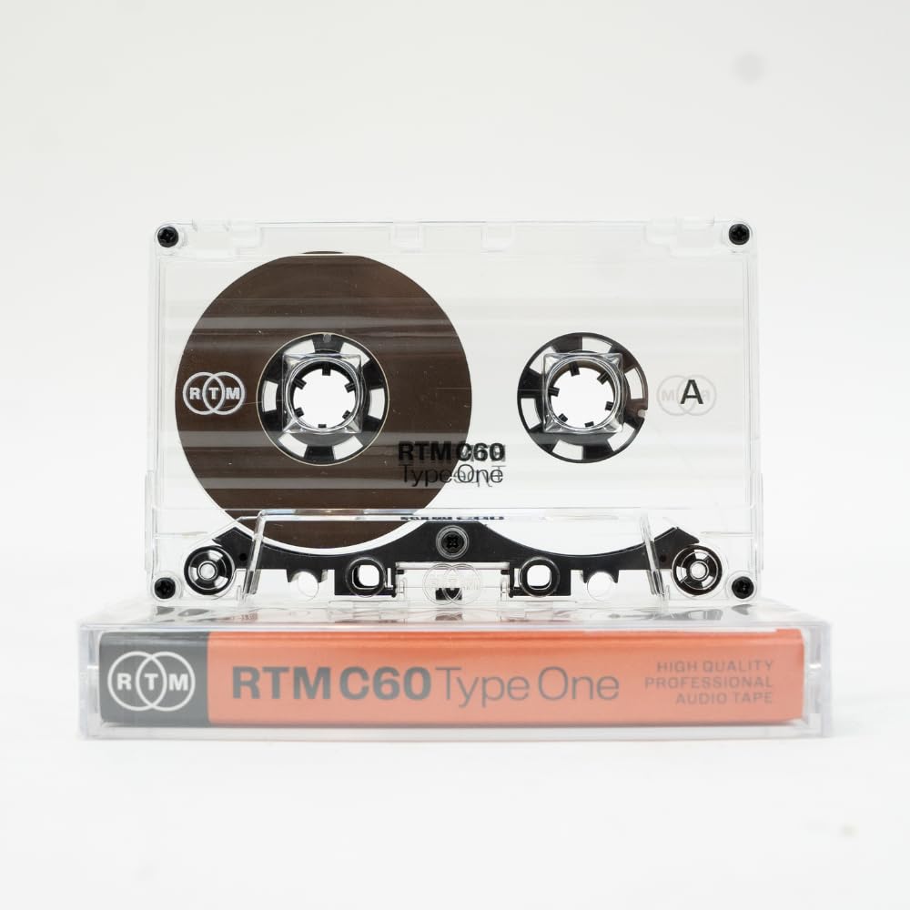 RTM C60 Type One reinforced shell close-up showcases mechanical stability for clear playback