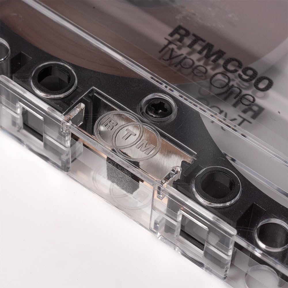 RTM C90 installed in a stereo deck during playback demonstrating dependable performance
