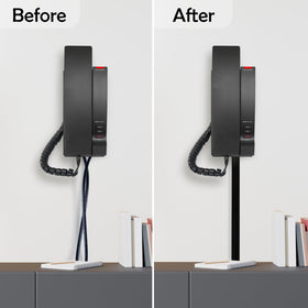 RUBBER BOND adhesive base detail sticking to wall for secure hold