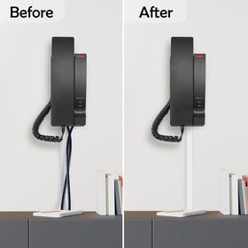 RUBBER BOND adhesive base detail showing secure stick and low profile