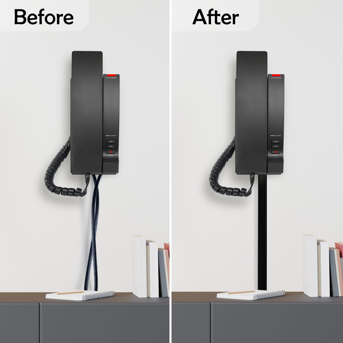 RUBBER BOND Color Options blend with decor across rooms.