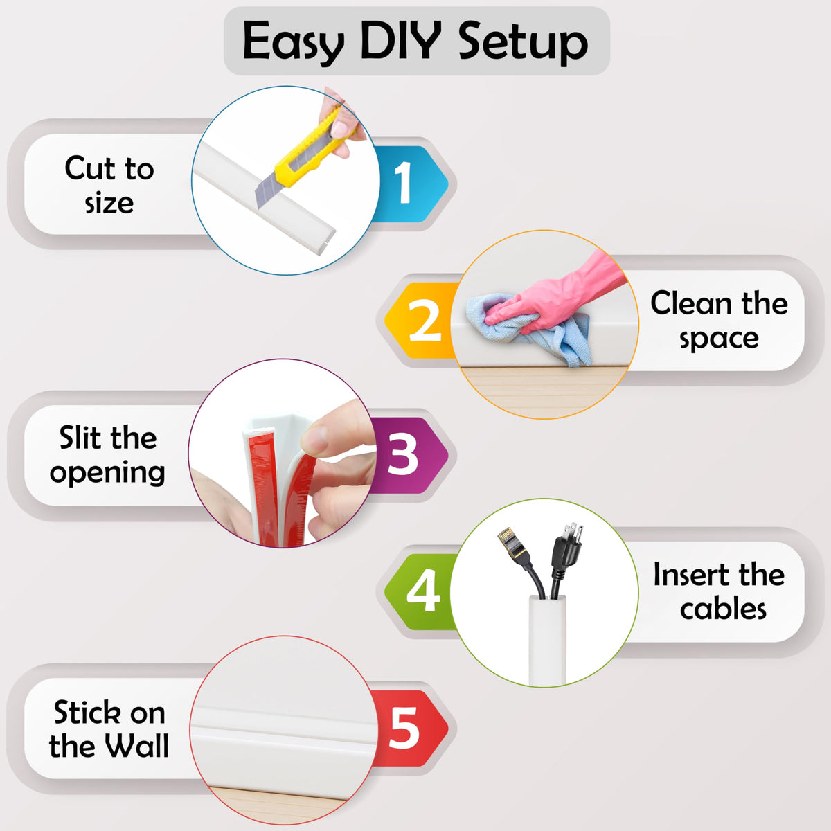 RUBBER BOND lifestyle living room install showing safer, cleaner space