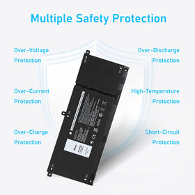 RUEMIU new battery beside old pack highlighting increased capacity advantage