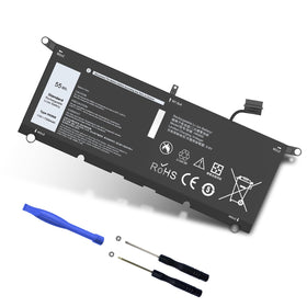 RUEMIU HK6N5 55Wh battery ready for upgrade with clear labels