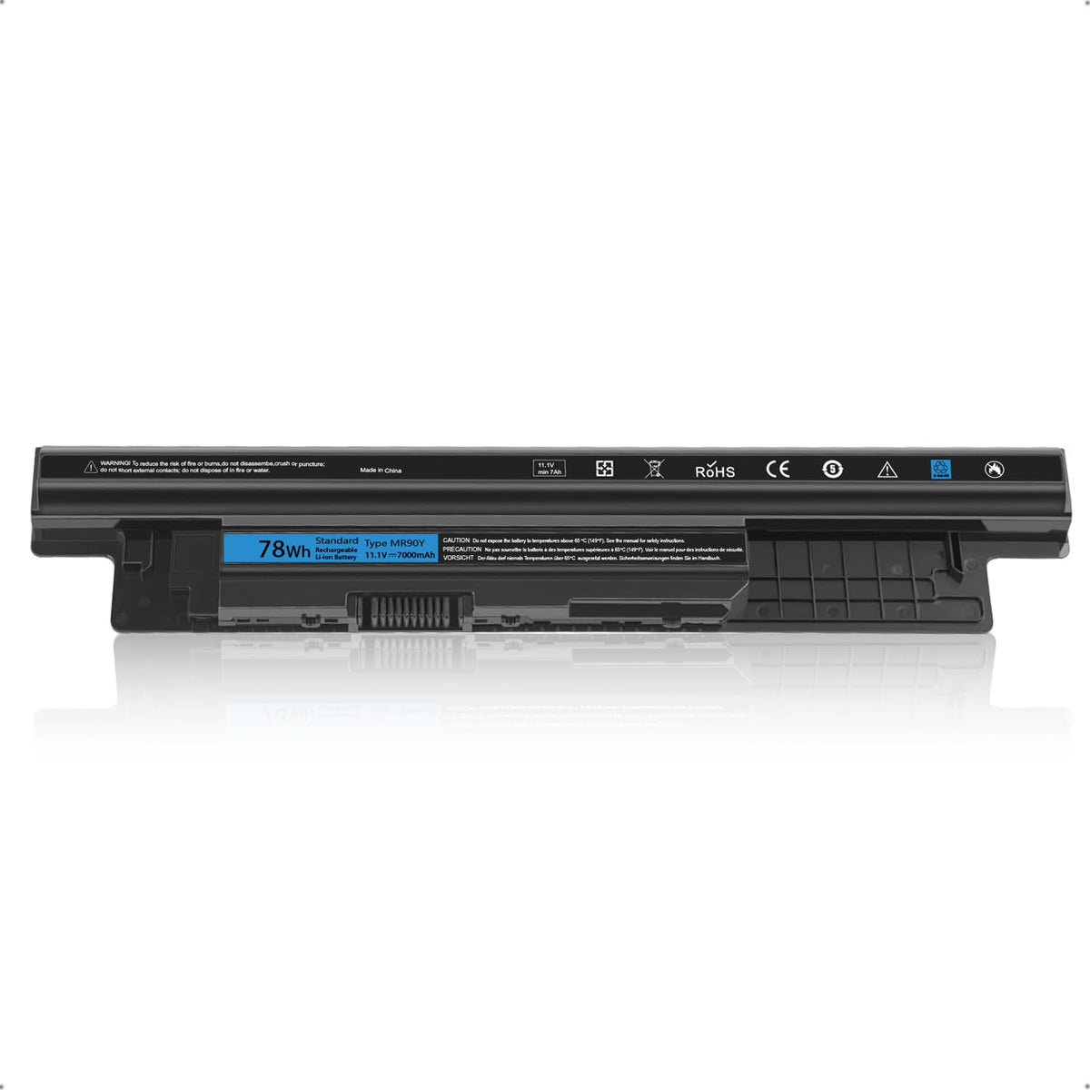 RUEMIU MR90Y for Dell Inspiron 78Wh capacity powering longer sessions