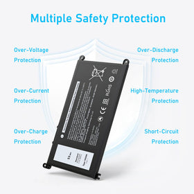 RUEMIU YRDD6 battery in laptop after upgrade—longer life between charges.