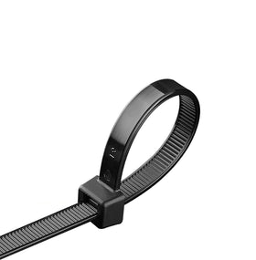 RUIHAO 18-pack heavy-duty zip ties ready for outdoor use.