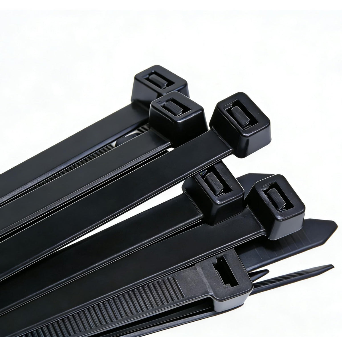 RUIHAO extra-long zip tie in black for versatile outdoor bundling.