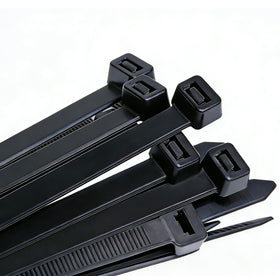 RUIHAO extra-long zip tie in black for versatile outdoor bundling.