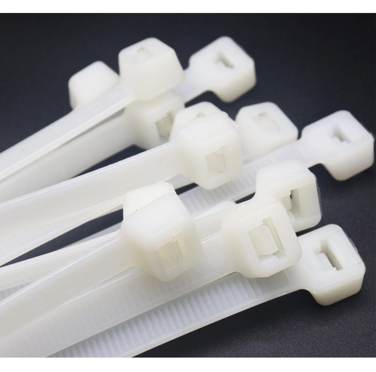 RUIHAO extra-long zip tie 48 inch white for heavy-duty indoor and outdoor fastening.