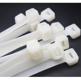 RUIHAO extra-long zip tie 48 inch white for heavy-duty indoor and outdoor fastening.