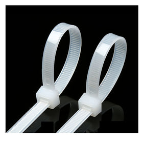 RUIHAO 36-inch white zip ties ideal for heavy outdoor mounting and long-term securing.