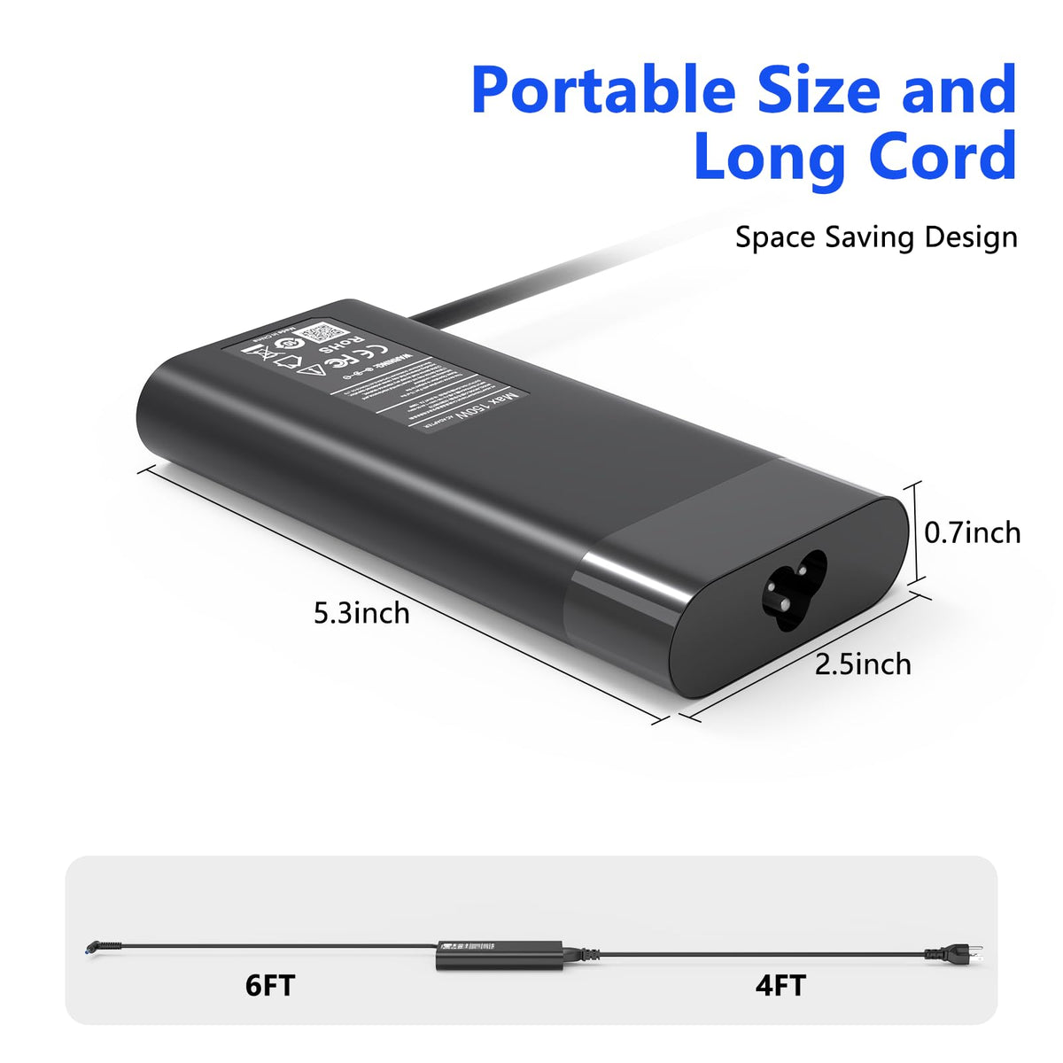 Ruilezyo 150W charger delivering steady power to Studio series laptops