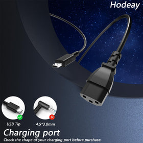 Ruilezyo 280W USB Tip Charger side ports enable flexible connections.