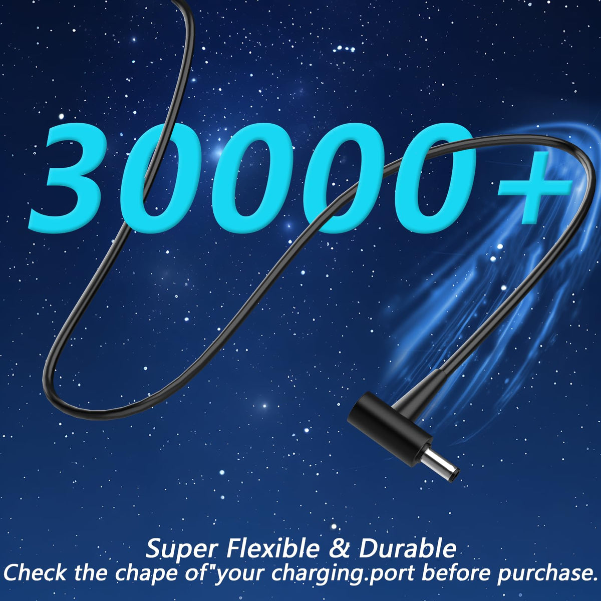 Ruilezyo side label with voltage and amperage details for safe compatibility