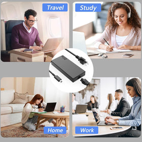 Ruilezyo included power supply cord for immediate setup