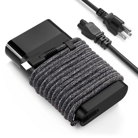 Ruilezyo Slim 65W USB-C charger front view for travel-friendly power on the go