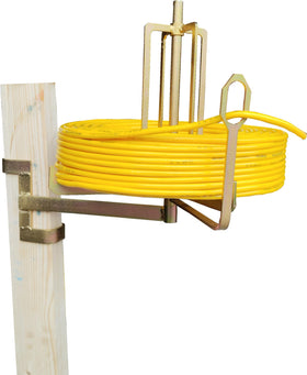 Ruipai folding rack wall-mounted brackets shown for compact cable organization.