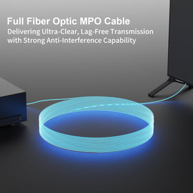 RUIPRO cable installed with detachable HDMI module demonstrating flexible, upgradeable AV setup