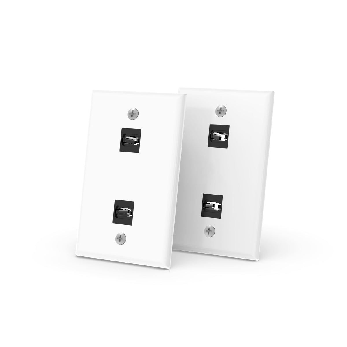 RUIPRO keystone wall plate front view for clean, professional installs.