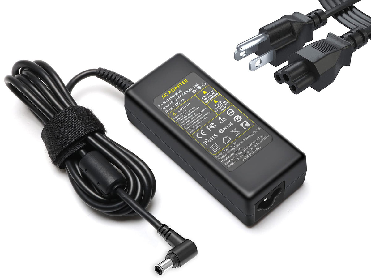RUIQIU 19V power cord for Samsung UN32J4000 TV — reliable daily power support.