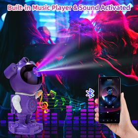 RUISHINE Star Projector remote control for easy bedside adjustments