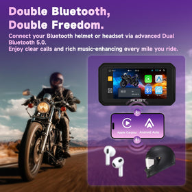 RUIST MOX61 TPMS real-time monitoring alerts tire pressure changes.