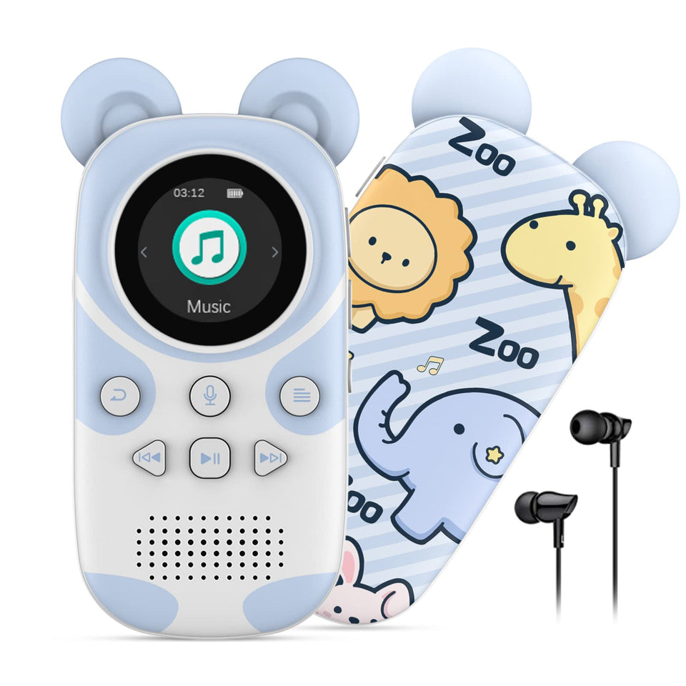 RUIZU front view showing cartoon zoo design and easy buttons for playful use