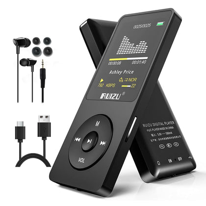 RUIZU front view showing screen and controls for easy navigation