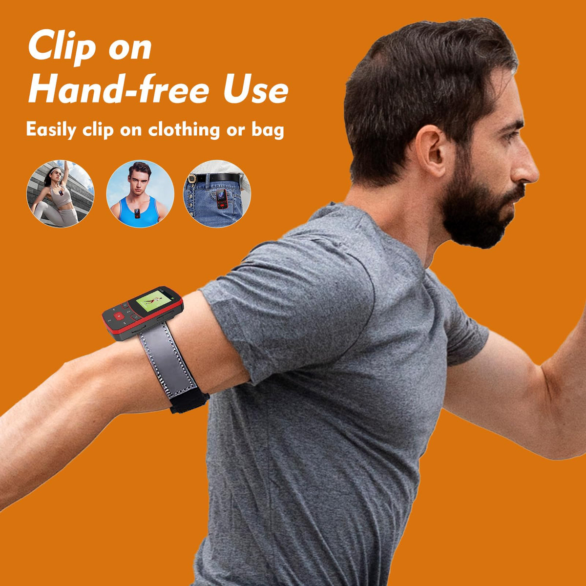 RUIZU with microSD and USB for quick file transfer benefit