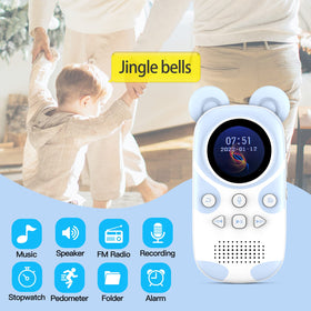 RUIZU beside credit card to show compact size and pocket-friendly portability