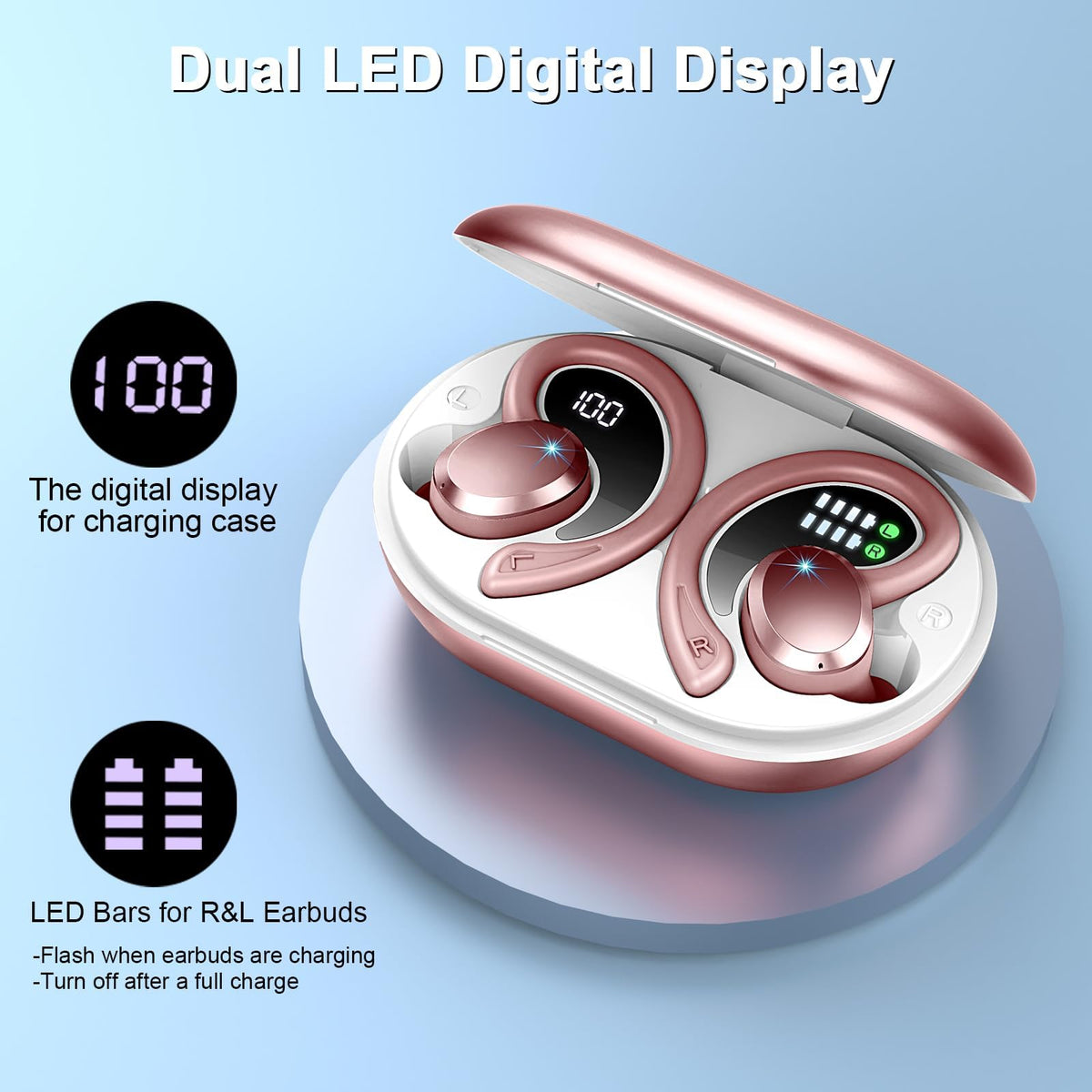 Rulefiss earphones quick-charge grants hours of playback after a short top-up.