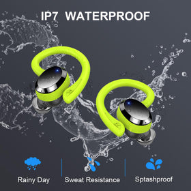 Rulefiss earbud touch panel and microphone illustrating simple control and clear calls