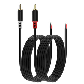 RULGOI RCA to bare-wire adapter for quick cable repair.