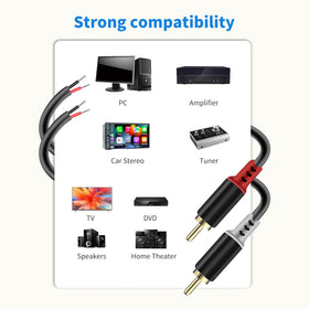 RULGOI two-pack replacement cables offer value.